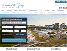 Tablet Screenshot of lambertgrouprealestate.com